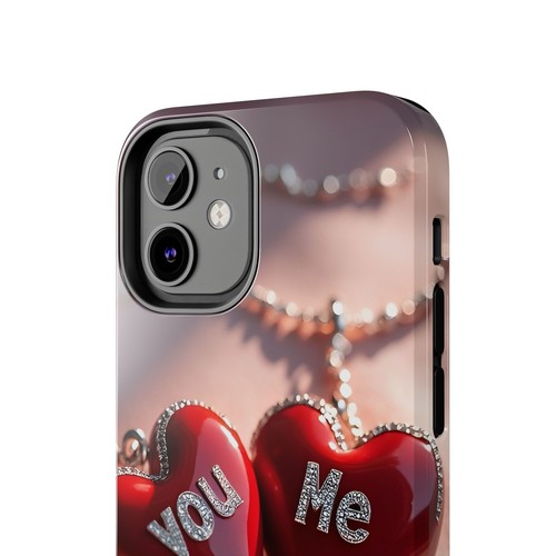 Love Couples Tough Phone Cases, Valentines Passion Romance Life Bonding Gifts, - Picture 21 of 50