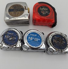 Tape Measures Lot Of 5 Mastercraft Empire Lufkin