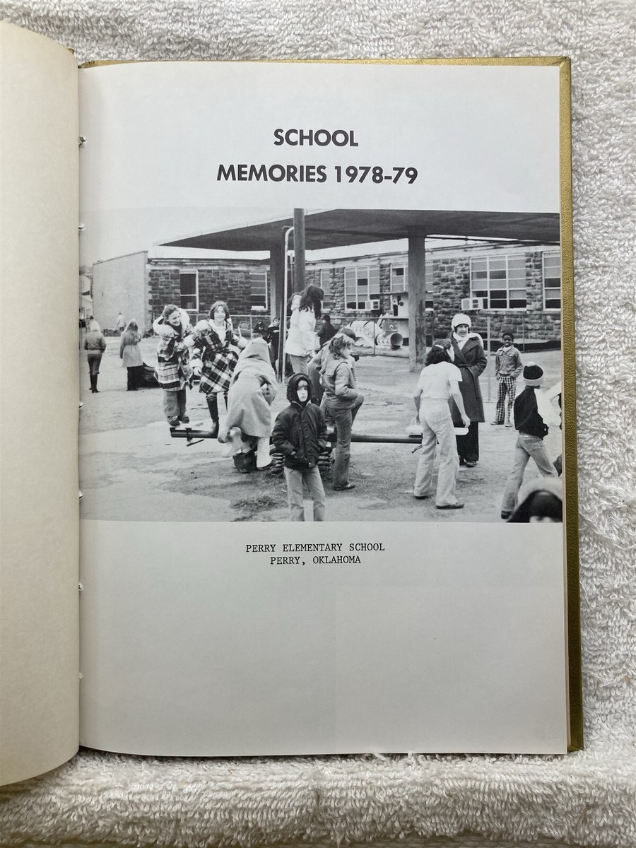 1979 Perry Elementary Annual Yearbook Oklahoma 1985 1986 1987 High