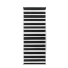 ZEBRA VISION DAY AND NIGHT ROLLER BLINDS GREY DUAL LAYER UP TO 240X210CM