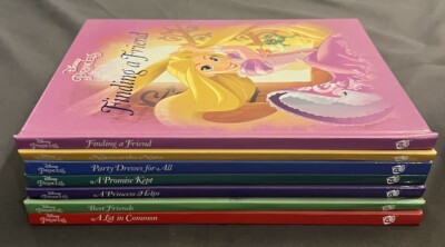 Lot Of 7 Disney Princess Hardcover Books For A ME READER