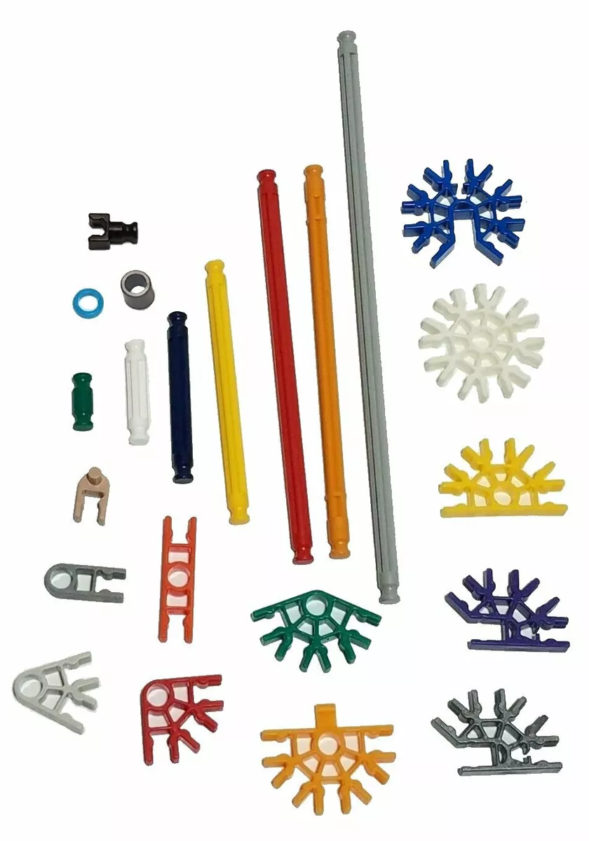 Buy KNEX® Micro Pieces Lot 85 Clean, 100% Authentic Assorted Rods,  Connectors, and Adapters Online in India 