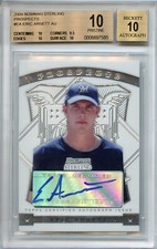 ERIC ARNETT RC AUTO 2009 BOWMAN STERLING PROSPECTS BGS 10/10 PRISTINE🔥🔥