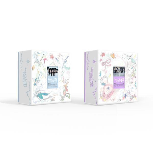 ILLIT 1st Mini Album - SUPER REAL ME (2 version Set) + Store