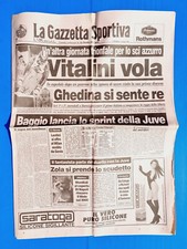 GAZZETTA DELLO SPORT 12 MARZO 1995 PIETRO VITALINI-TILLI-MARLENE OTTEY-LENTINI