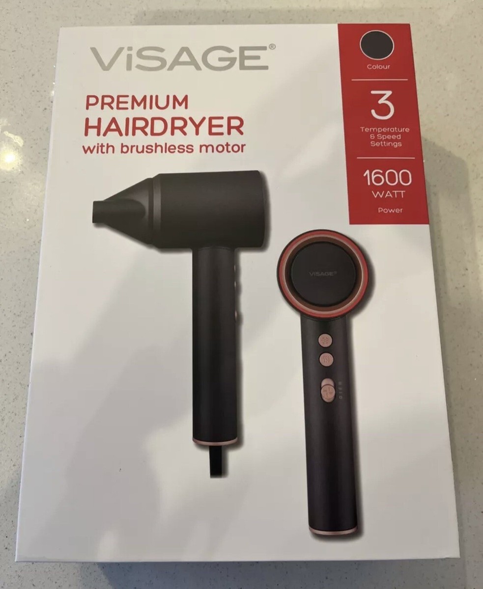 Visage Premium Hair Dryer -Black UK