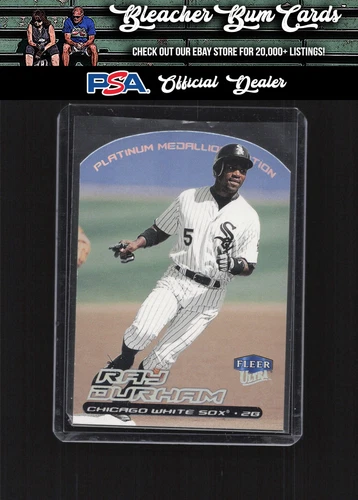 2000 Ultra 46P Ray Durham Platinum Medallion /50