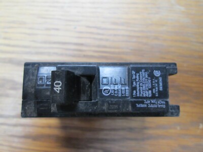 Q140 40-Amp Single Pole Type QP Circuit Breaker