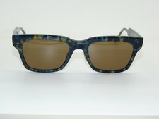 THOM BROWNE TBS418-54-03AF NVY Navy Tortoise/Brown Authentic Sunglasses