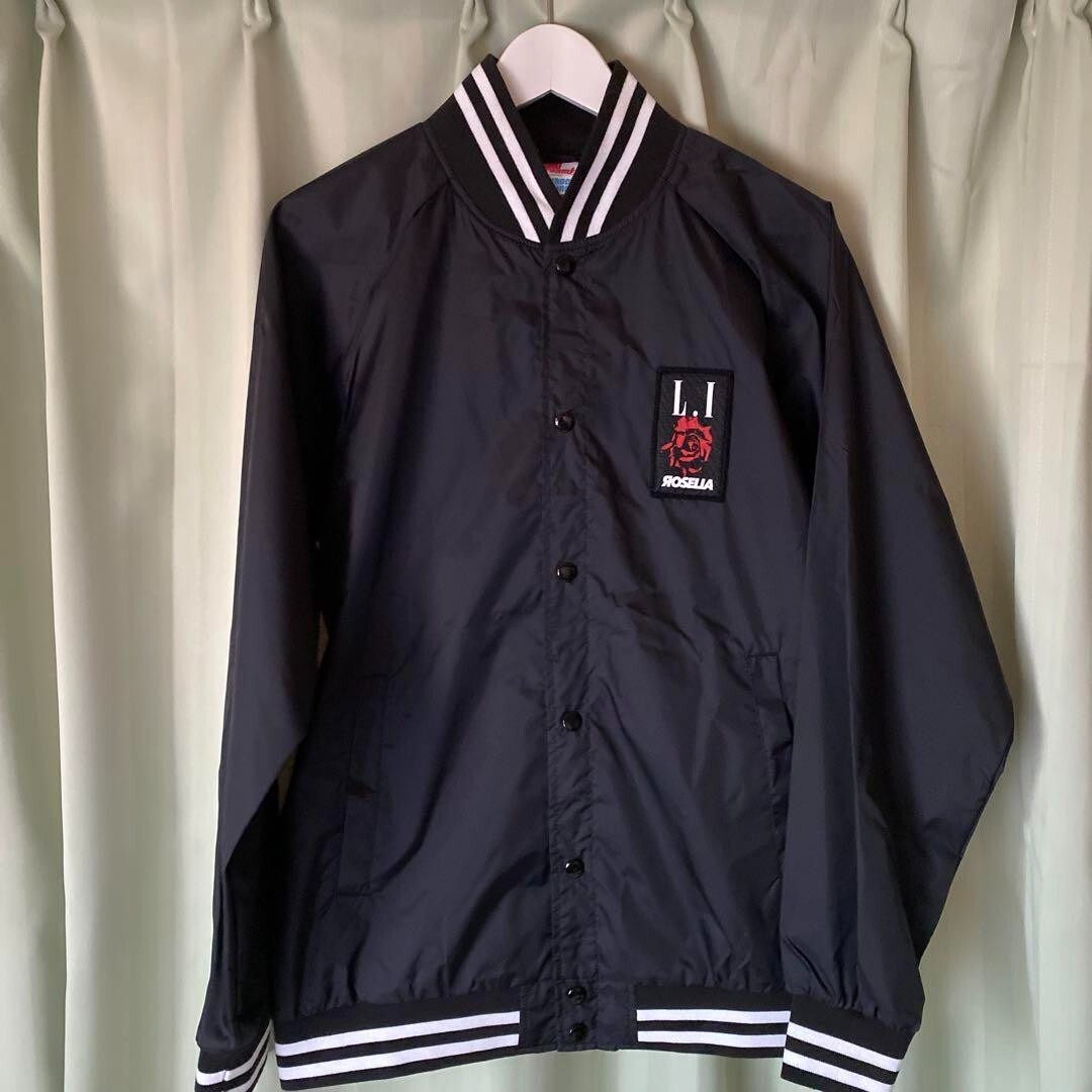 【バンドリ!×ゲキクロ 】RIP DESIGN WORXX×今井リサ　スタジャン Lisa Imai Rip Design Worxx Jacket Black L Size Bang Dream