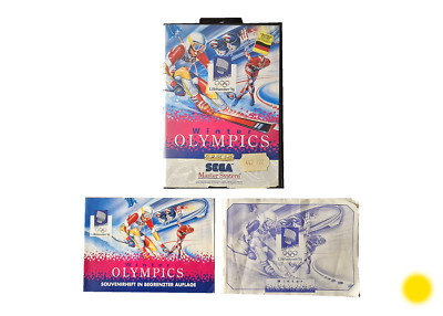 Winter Olympics | Limitierte Auflage | SEGA Master System | Souvenirheft
