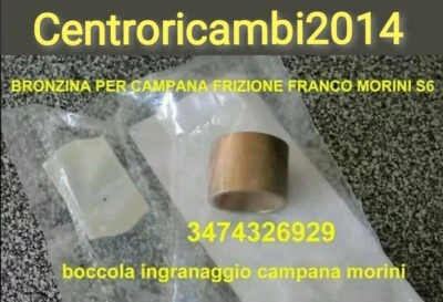 PER MOTORE FRANCO MORINI Boccola Per Campana Frizione Malaguti grizzly Lem HM ITALJET FRANCO Morini S6