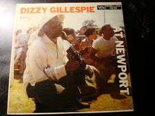 DIZZY GILLESPIE AT NEWPORT LP RECORD DG