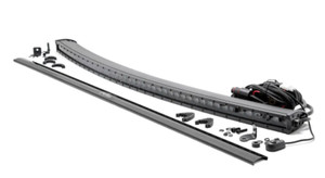 S&D   50"" Curved Cree LED Light Bar - (Single Row | Black Series)