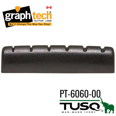 Graph Tech schwarze Tusq-Mutter für Epiphone - geschlitzt (PT-6060-00)