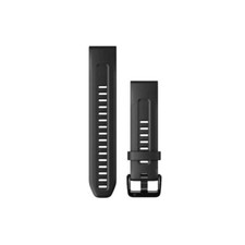 Quickfit GARMIN FENIX 7S 010-13102-00 Silikon Schwarz 20mm