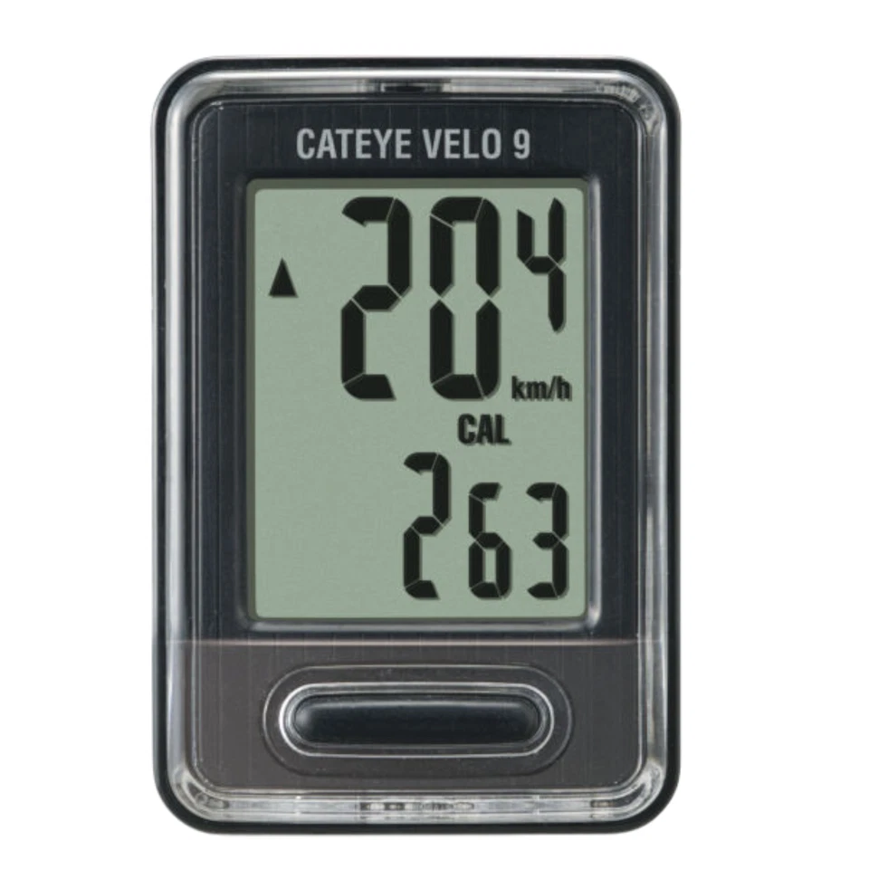 CatEye Velo 9 Ciclocomputer Cablato Distanza - Velocità - Calorie - Immagine 3 di 3