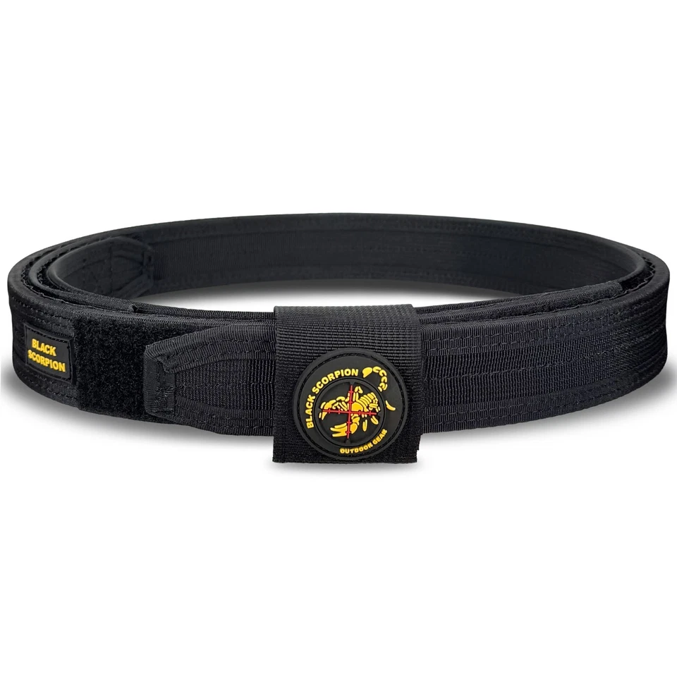 BLACK SCORPION OUTDOOR GEAR Black Scorpion Gear Pro Heavy Duty Competition Belt for IPSC, USPSA, 3-Gun