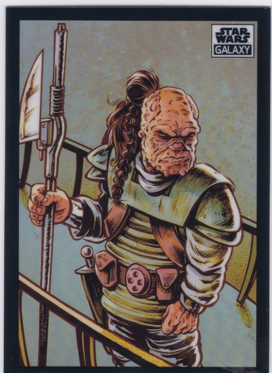 2022 Star Wars Chrome Galaxy Refractor #94 Weequay | eBay