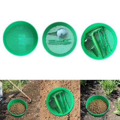 Gartensieb Rund Gartenbodensieb Gartengerät Sandsieb Boden