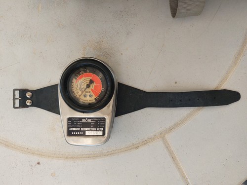 Decompressimetro sub SOS Vintage diving dive underwater sub - Foto 3 di 4