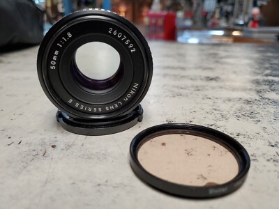 Nikon Lens Series E 50MM 1:1/8 OLD VINTAGE CAMERA FILM 2607592