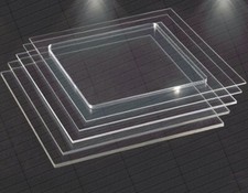 5x Double Sided Polishing JGS1 Fused Silica Quartz Glass Sheet 20 20 1mm M1-C QL