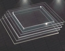 5x Double Sided Polishing JGS1 Fused Silica Quartz Glass Sheet 20*20*1mm M1-C QL