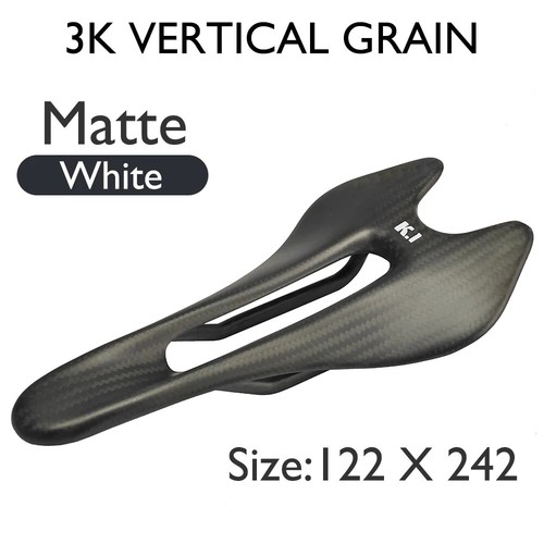 Carbon Saddle Ultra Light Gravel Road Bicycle Mountain Bike Front Seat Cushion - Picture 29 of 42