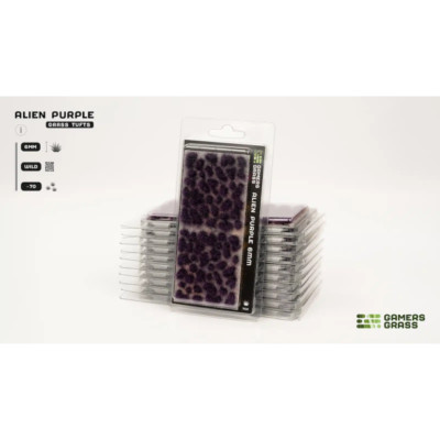 Alien Purple Grass Tufts 6mm - Model Basing - Gamer Grass
