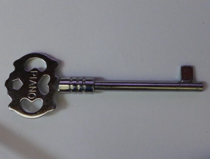 Universal Grand Piano Lock Key Round Shaft For All Grand & Baby Grand