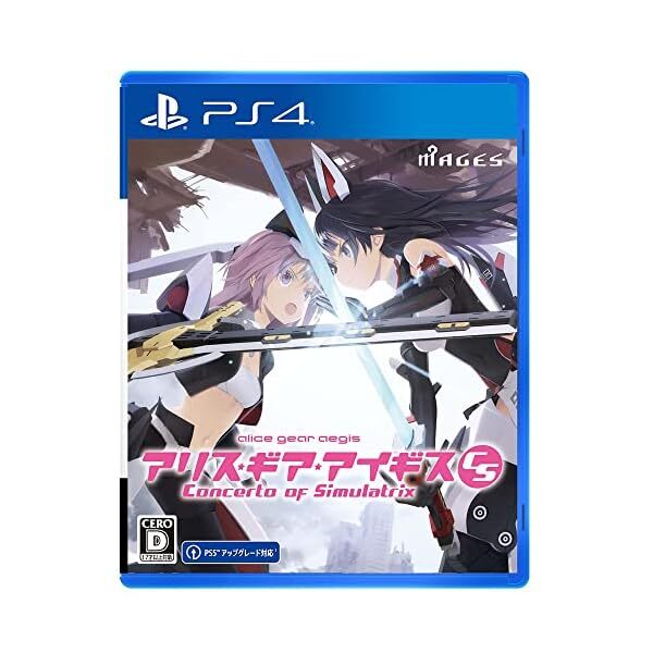 PS4 Alice Gear Aegis CS: Concerto of Simulatrix Japan PLJM-17025 45624121311