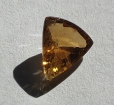 Chrysoberyl Natural Yellow Trillion cut 2.59ct 