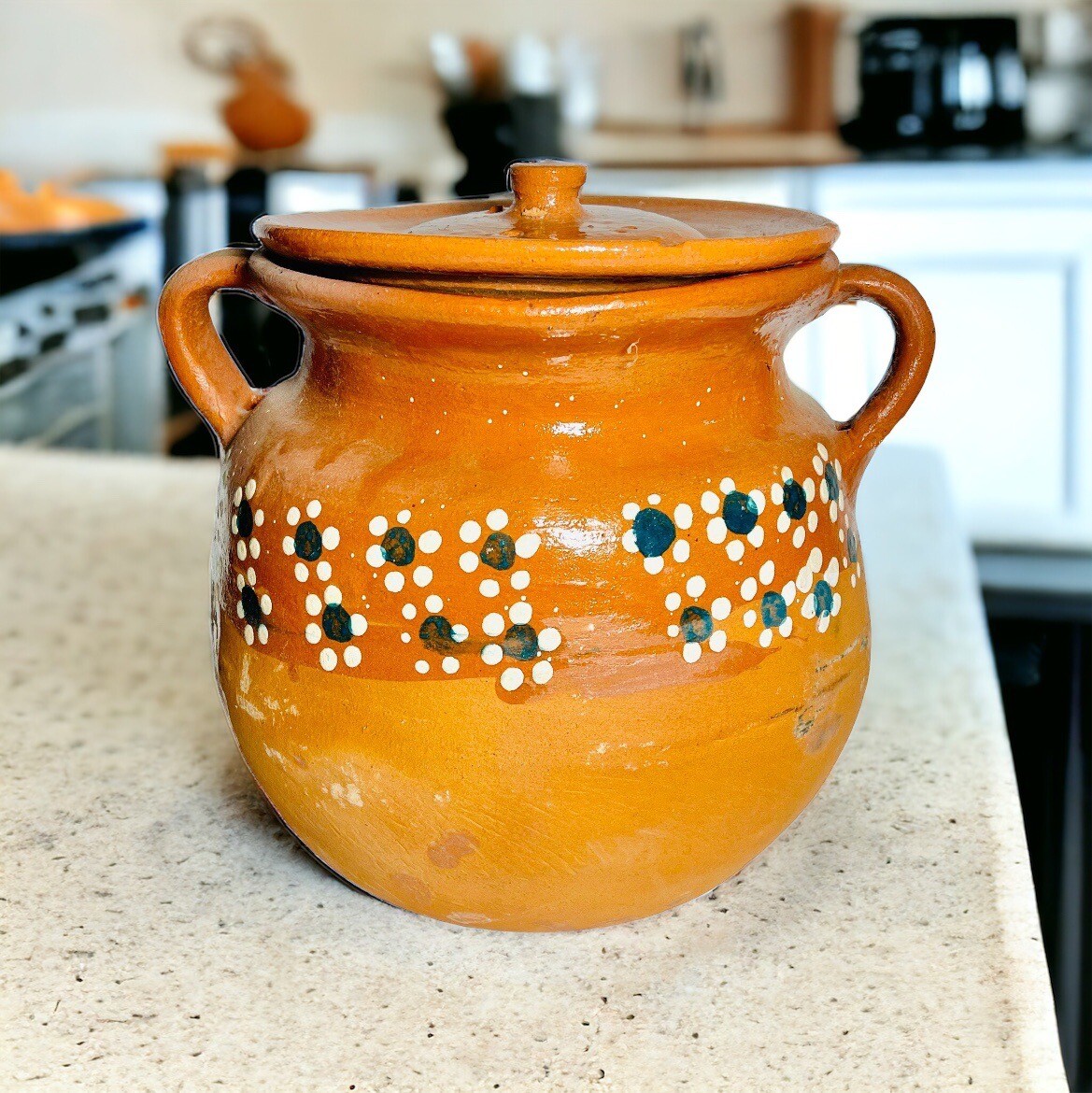 Cantaritos De Barro Mayoreo Olla De Barro Litros Con Tapa Cafe