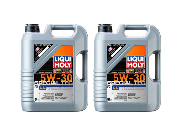 2X Original Liqui Moly 5L Special Tec Ll 5W-30 MotoröL MotorenöL ÖL Oil 1193-image