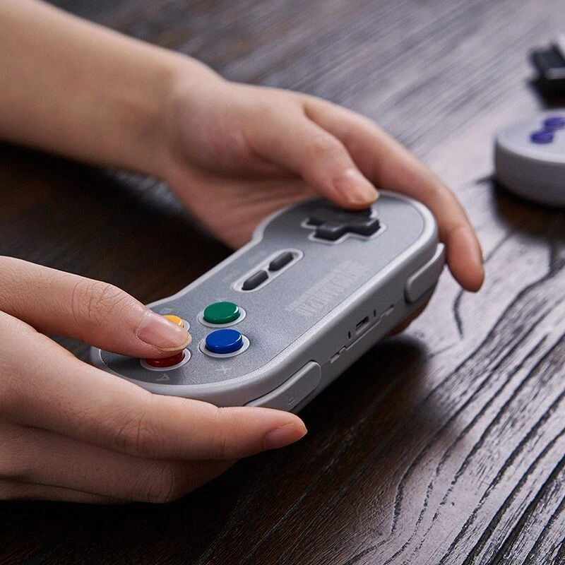 8bitdo Eight Seat Hall SF30 SN30 N30 Gamepad Game Controller for SNES/SFC/NEC - Image 4 of 4