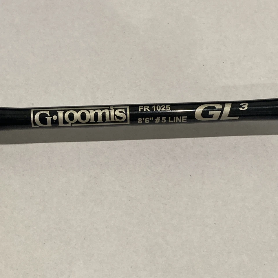 G Loomis FR 1025 GL3 8 1/2' #5 line 2pc Fly Rod Orvis Rod And Reel Hard Case - Image 2 of 4