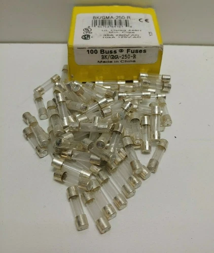 LOT OF (80) NEW OLD STOCK! BUSSMANN 35A 250V MINIATURE FUSES GMA-250-R