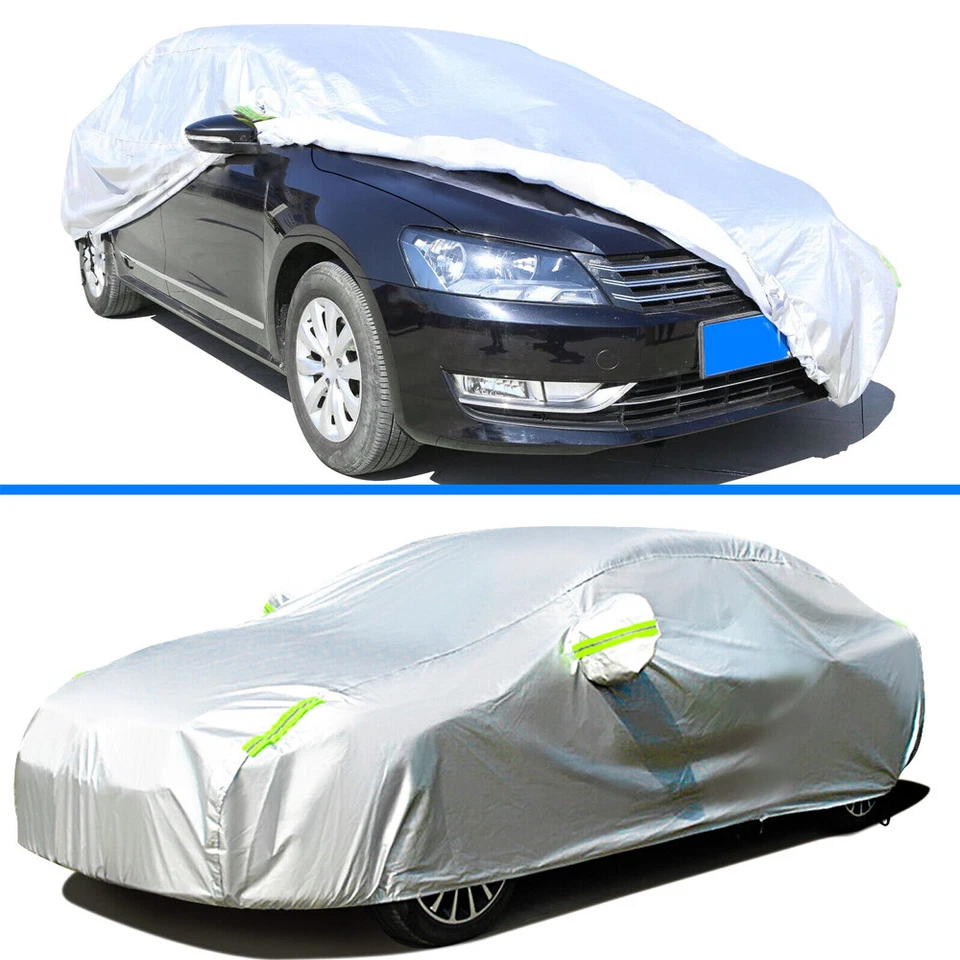 Capa de carro impermeável externa UV poeira neve proteção contra todas as condições climáticas para Kia Sorento - Imagem 4 de 4