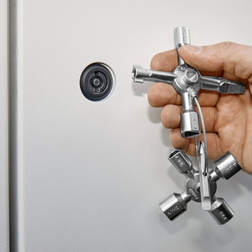 Sistemas de armario utilitario de gas con cierre de gas universal Knipex 00 11 01 - Imagen 8 de 11