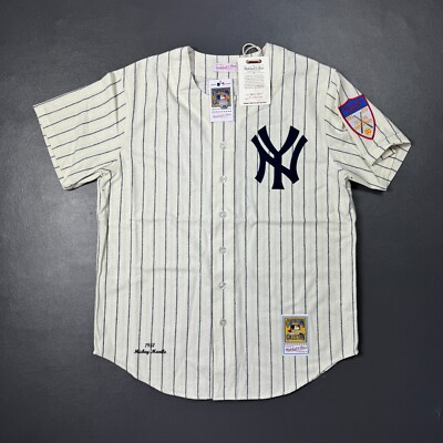 100% Authentic Mickey Mantle Mitchell Ness 1951 NY Yankees Jersey