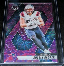 2025 Panini Mosaic #204 Austin Hooper Scope Purple Patriots