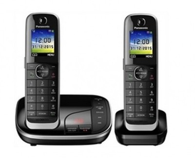Panasonic KX-TGJ322 DECT Telefon 250 Einträge 18h Gespräch Babyfon ECO
