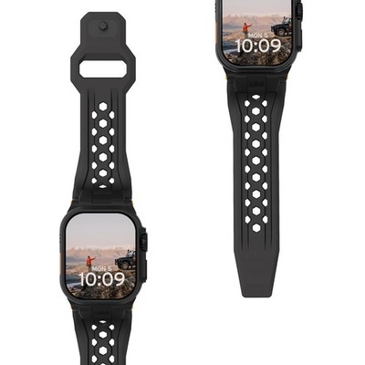 UAG Apple Watch Band 49/46/45/44mm Monarch Ultra3-1/4-11/SE Black/Black Titanium