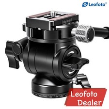 Leofoto BV-1R Mini Fluid Head Tripod Head with Panoramic Clamp / QR Plate