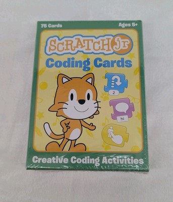 ScratchJr Coding Cards: Creative Coding Activities-SEALED