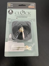 Walnut Hollow Quartz Clock Movement Kit With Click Hands NEW, Easy Assembly