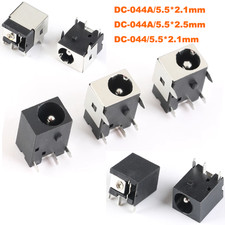 DC Power Socket Jack Connector 5.5x2.1mm 5.5x2.5mm Female Plug Panel Mount PCB