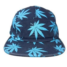 HUF Customade Slideback 5 Panel Cap Blue OS Adjustable The Classics Yupoong
