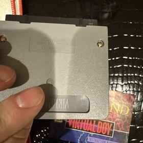 Virtual Boy Wario Land Tested & Working (Nintendo Virtual Boy, 1995) & booklet 